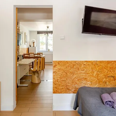 Appartement W Sercu Gdanska - Parking Gratis - 10 Min Do Forum I Skm Srodmiescie - Self Check-in 24h Gdańsk