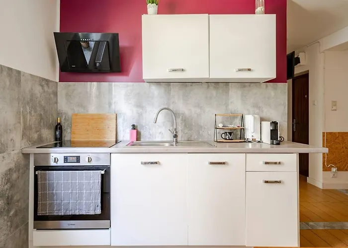 公寓 W Sercu Gdanska - Parking Gratis - 10 Min Do Forum I Skm Srodmiescie - Self Check-in 24h 格但斯克